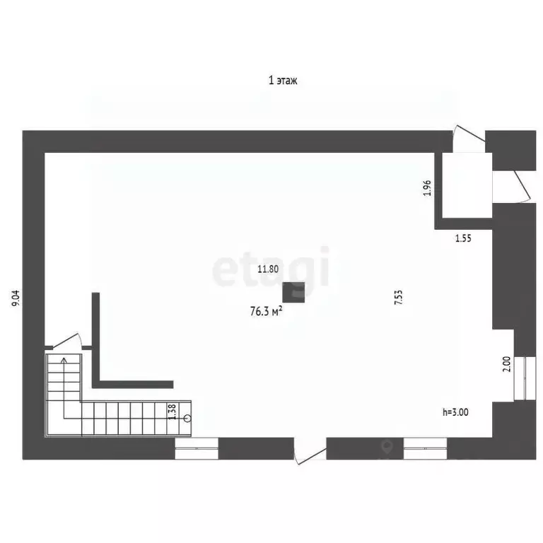 Торговая площадь в Владимирская область, Муром ул. Ленина, 9 (273 м) - Фото 1