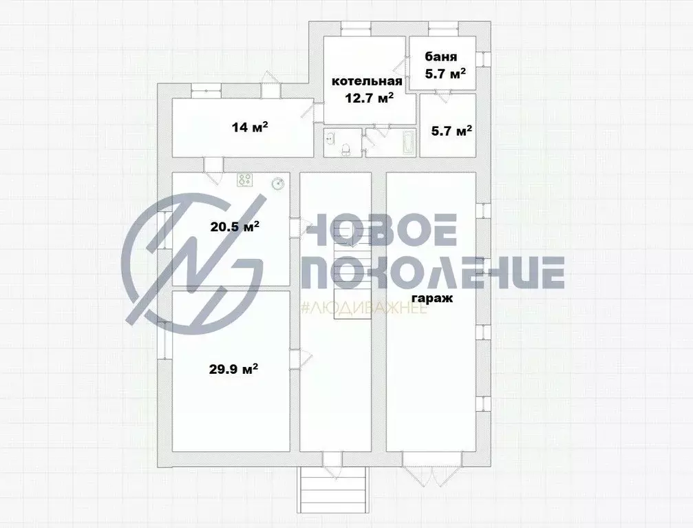 Коттедж в Омская область, Омск ул. И.П. Сальцына (260 м) - Фото 2