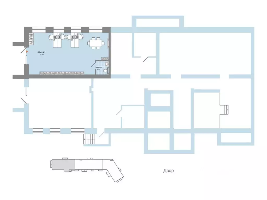 Помещение свободного назначения в Удмуртия, Завьяловский район, с. ... - Фото 2