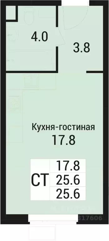 Студия Московская область, Люберцы городской округ, Малаховка пгт Дом ... - Фото 0