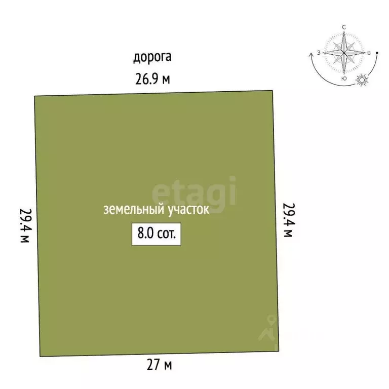 Участок в Московская область, Истра муниципальный округ, д. ... - Фото 2