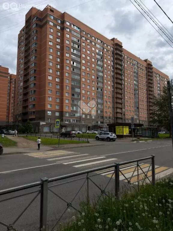 1-комнатная квартира: посёлок Металлострой, Полевая улица, 9 (42.1 м) - Фото 2