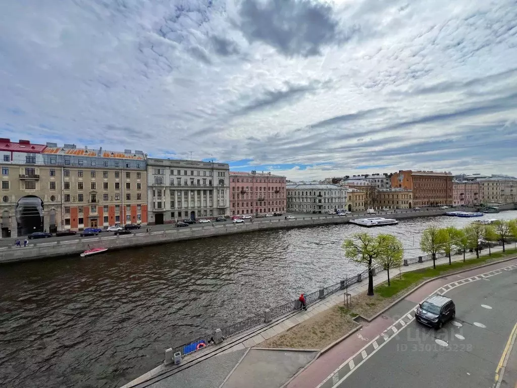 3-к кв. Санкт-Петербург наб. Реки Фонтанки, 45 (101.8 м) - Фото 1