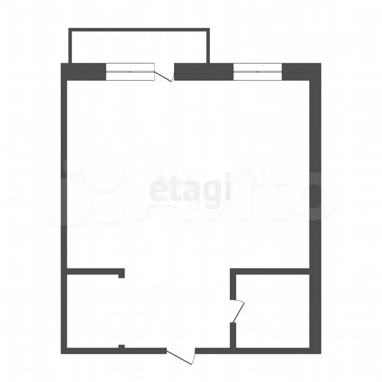 Квартира-студия, 43,5 м, 10/10 эт. - Фото 0