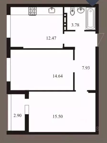 2-к кв. Саратовская область, Саратов Лунная ул., 32к1 (58.0 м) - Фото 2