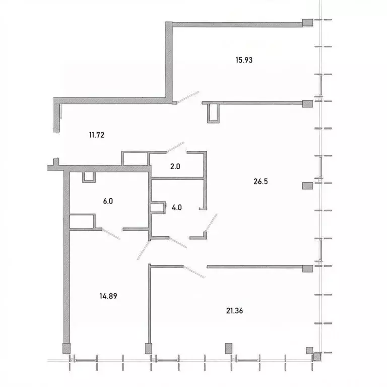 3-к кв. Москва ул. 4-я Марьиной рощи, 10к5 (103.5 м) - Фото 2