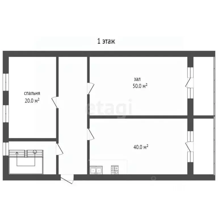 Дом в Мордовия, Лямбирский район, Саловское с/пос, пос. Совхоз ... - Фото 2