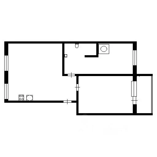 2-к кв. Татарстан, Казань ул. Гаврилова, 2 (60.0 м) - Фото 1