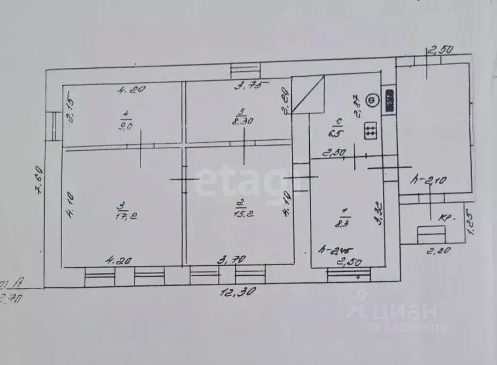 Дом в Липецкая область, Задонский муниципальный округ, ... - Фото 2
