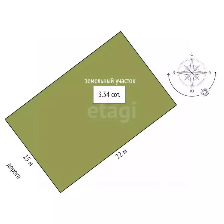 Участок в Ростовская область, Азовский район, Обильненское с/пос, пос. ... - Фото 2