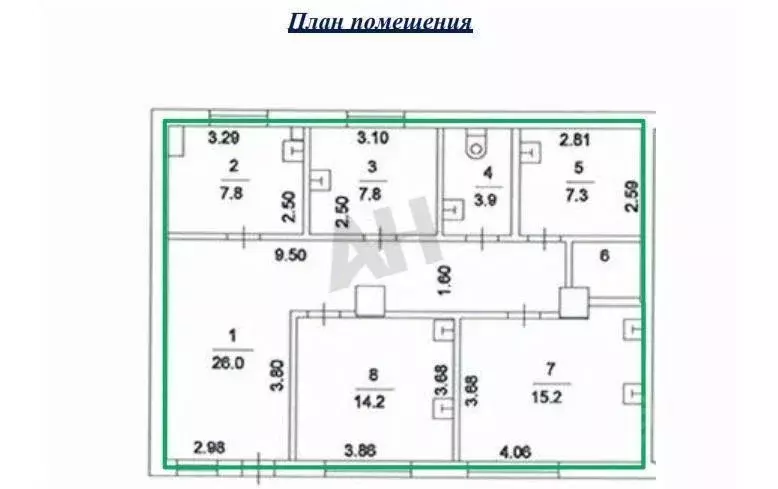Офис в Москва Лужнецкая наб., 6С1 (85 м) - Фото 2