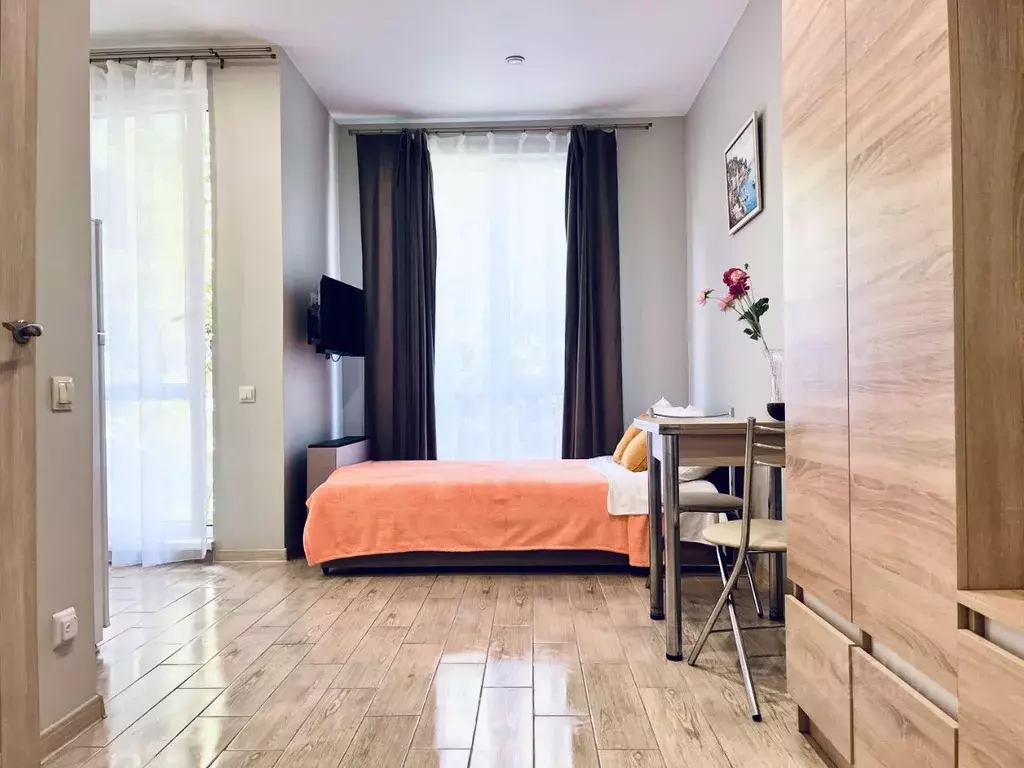 Студия Краснодарский край, Сочи ул. Ленина, 300А/1 (18.0 м) - Фото 0