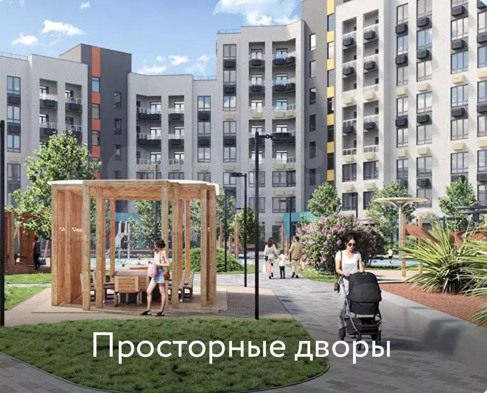 2-к. квартира, 72,8 м, 1/8 эт. - Фото 1