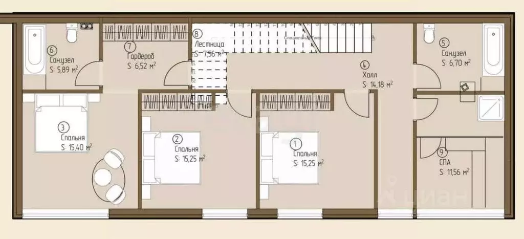 Дом в Краснодарский край, Геленджик Микрорайон Тонкий мыс,  (218 м) - Фото 2