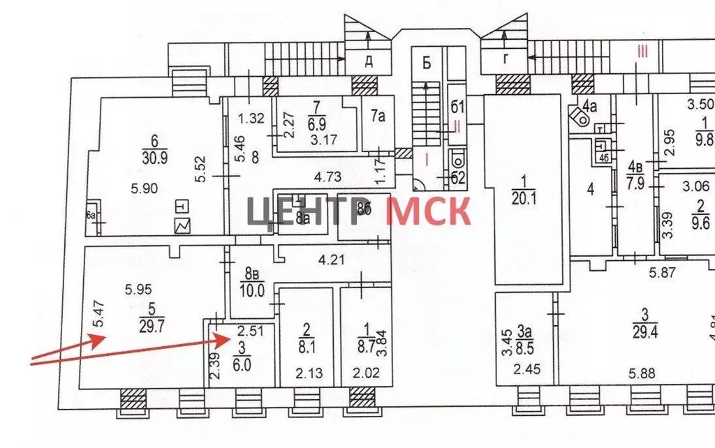 Офис в Москва Мытная ул., 22С1 (36 м) - Фото 2