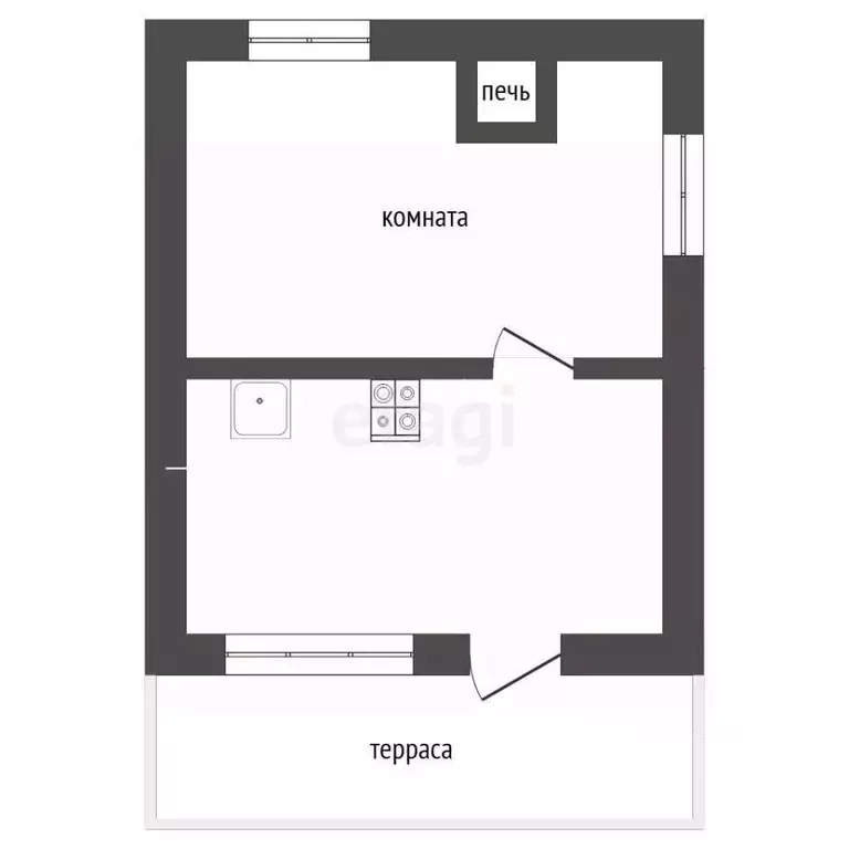 Дом в Тюменская область, Тюменский район, Калинка садоводческое ... - Фото 2