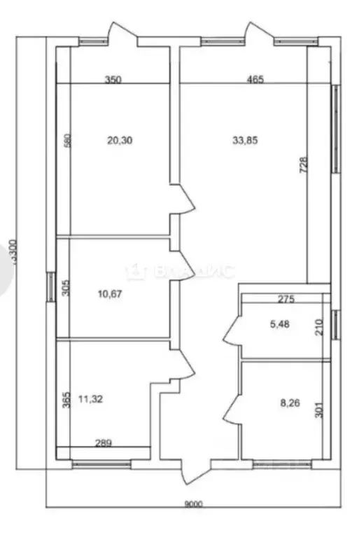 Дом в Калининградская область, Гурьевский муниципальный округ, пос. ... - Фото 2
