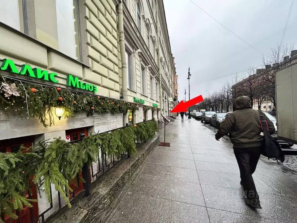 Помещение свободного назначения в Санкт-Петербург Большая Конюшенная ... - Фото 1