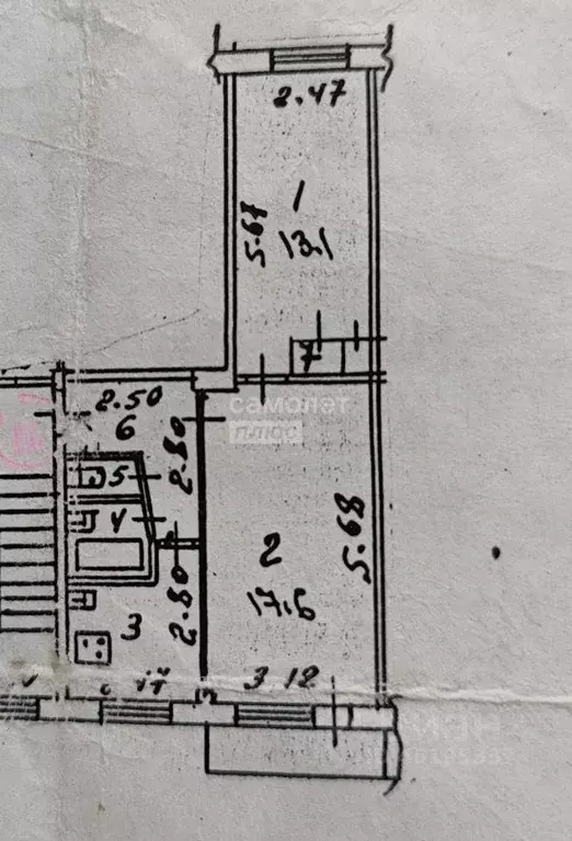 2-к кв. Иркутская область, Иркутск Волгоградская ул., 6 (44.7 м) - Фото 2