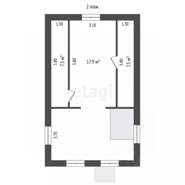 Дом в Ростовская область, Таганрог Лагуна ДНТ,  (110 м) - Фото 1