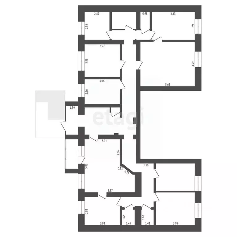 Офис в Башкортостан, Стерлитамак ул. Артема, 89 (186 м) - Фото 1