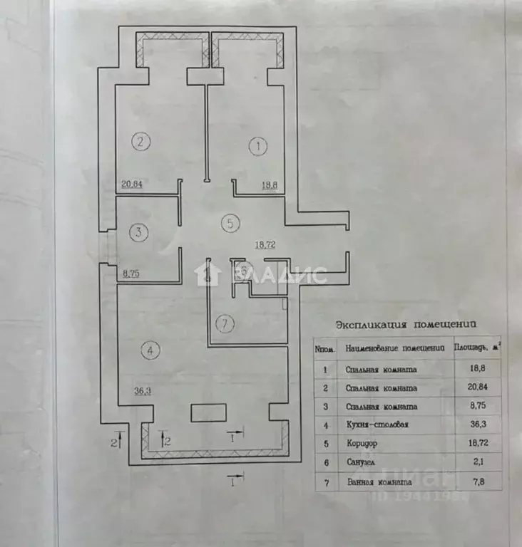 4-к кв. Московская область, Дубна ул. Мичурина, 29 (113.0 м) - Фото 2