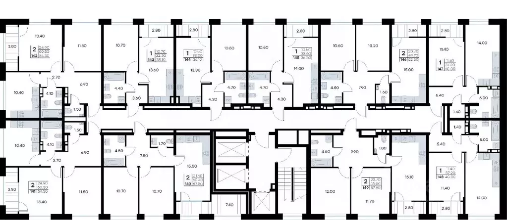 2-к кв. Приморский край, Владивосток ул. Нейбута, 135 (52.5 м) - Фото 2