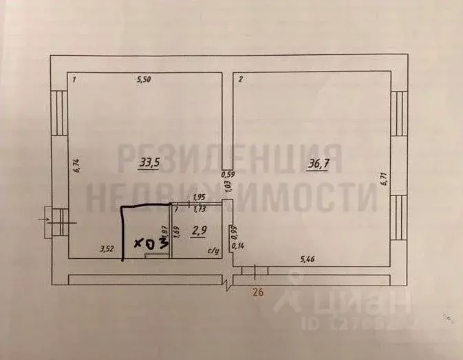 Помещение свободного назначения в Самарская область, Самара Полевая ... - Фото 2