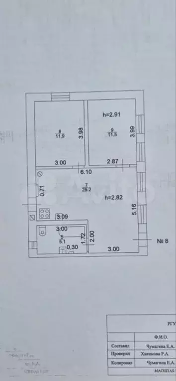 3-к. квартира, 90 м, 1/2 эт. - Фото 0