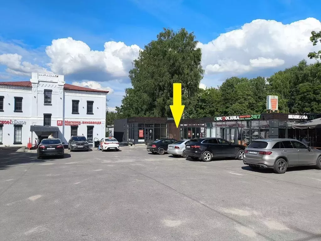 Торговая площадь в Ленинградская область, Выборгский район, Рощино ... - Фото 1