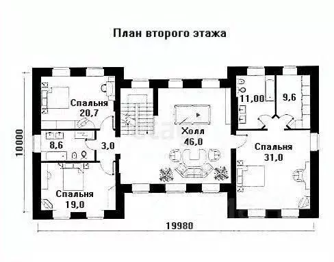 Дом в Белгородская область, Белгород Репное мкр, пер. 3-й Воеводский, ... - Фото 2