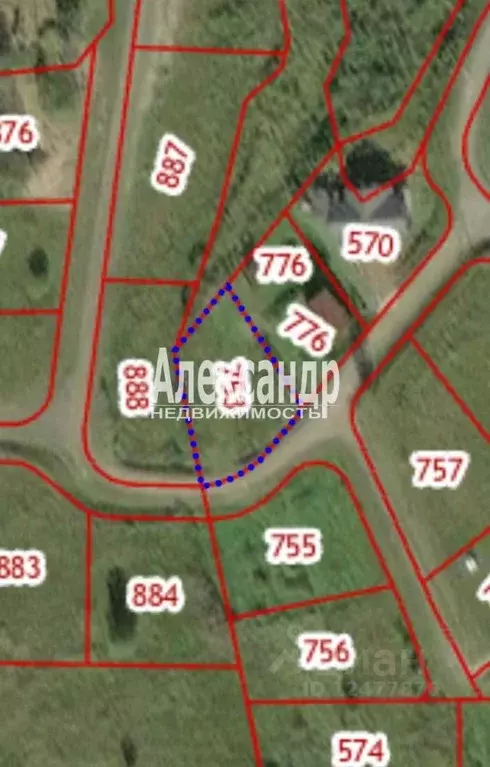 Участок в Ленинградская область, Приозерский район, Петровское с/пос, ... - Фото 2