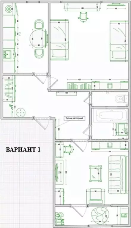 2-к кв. Нижегородская область, Нижний Новгород Гороховецкая ул., 16А ... - Фото 2