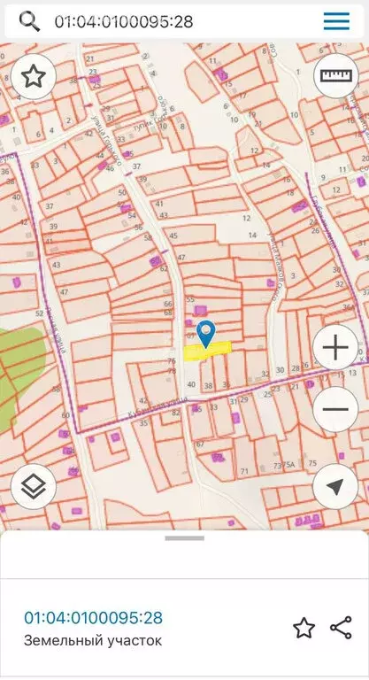 Участок в Каменномостский, улица М. Горького, 63 (8.68 м) - Фото 1
