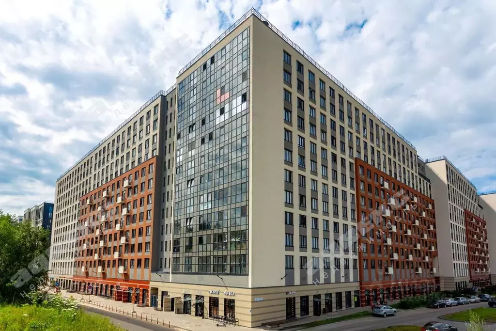 2-к кв. Санкт-Петербург аллея Арцеуловская, 9 (65.5 м) - Фото 1