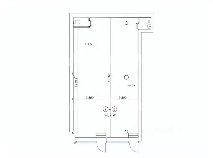 Помещение свободного назначения в Москва ул. Красная Пресня, 12 (99 м) - Фото 2
