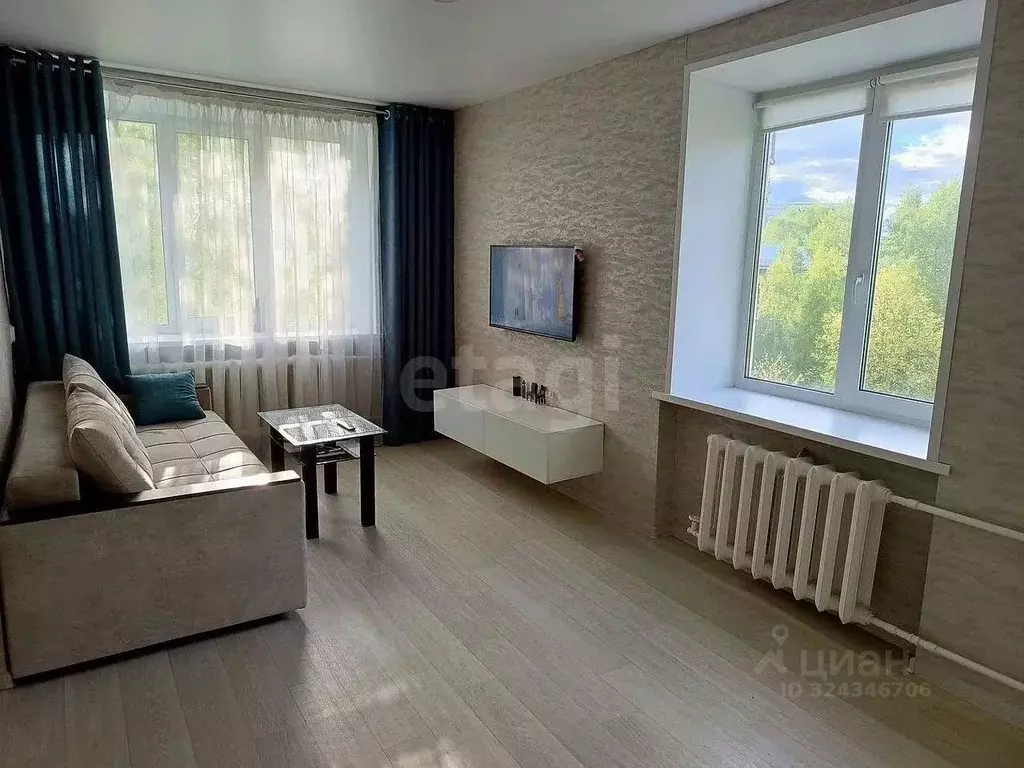 1-к кв. Томская область, Томск ул. Пушкина, 52Д (37.0 м) - Фото 1