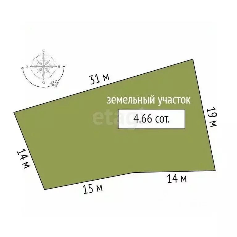 Участок в Новосибирская область, Новосибирский район, Раздольненский ... - Фото 1
