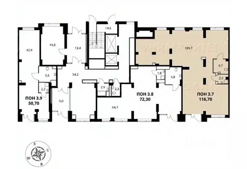 Торговая площадь в Московская область, Люберцы ул. Рождественская, 6 ... - Фото 2