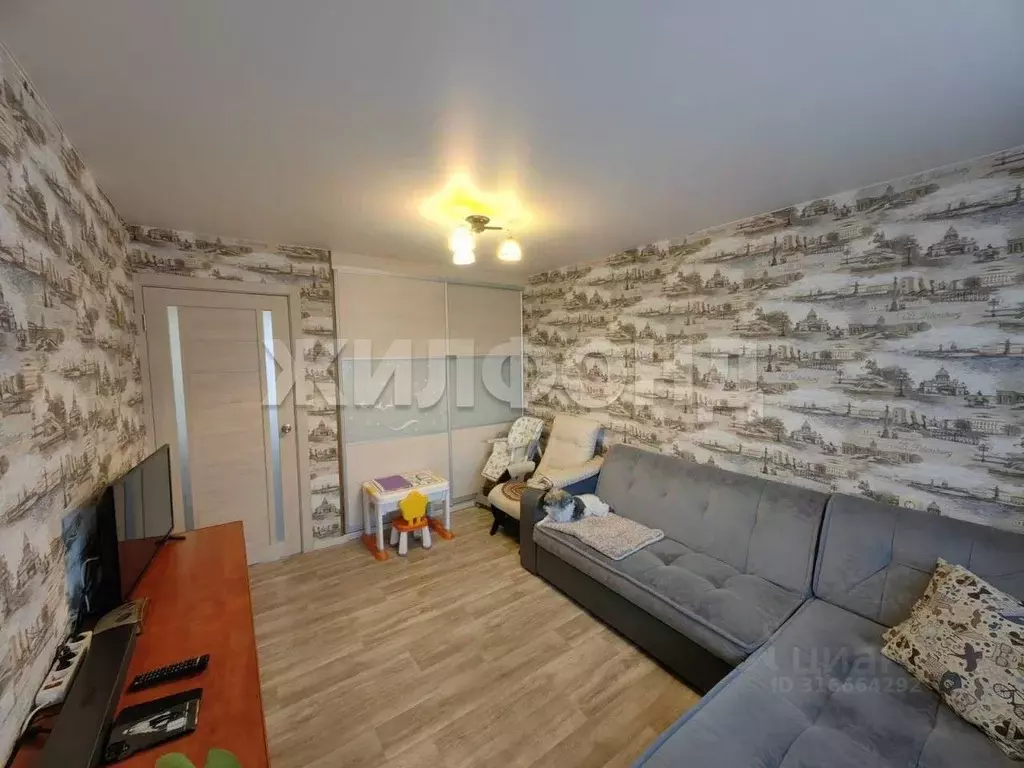 2-к кв. Новосибирская область, Новосибирск ул. Забалуева, 68 (44.7 м) - Фото 0