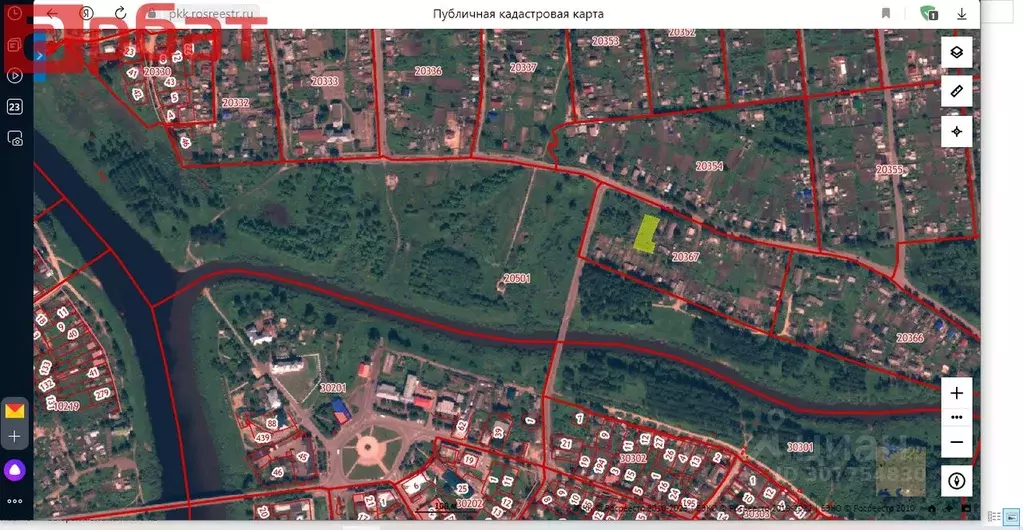 Участок в Костромская область, Буй ул. 3-го Интернационала, 30 (14.68 ... - Фото 0