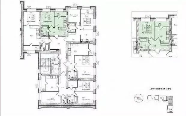 1-к кв. Татарстан, Казань ул. Михаила Миля, 3 (32.1 м) - Фото 2