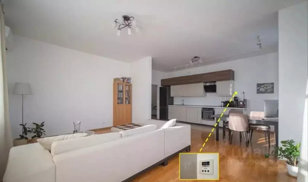 2-к кв. Татарстан, Казань ул. Николая Ершова, 57г (86.0 м) - Фото 2