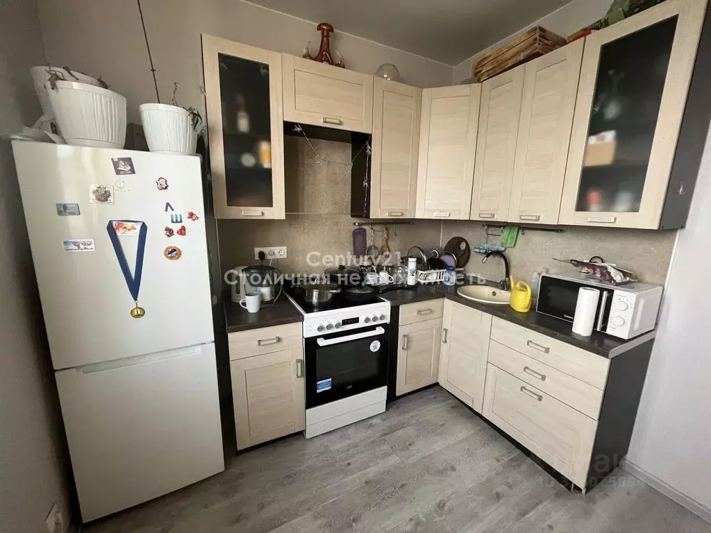 1-к кв. Московская область, Домодедово Южный мкр, ул. Курыжова, 1к1 ... - Фото 1