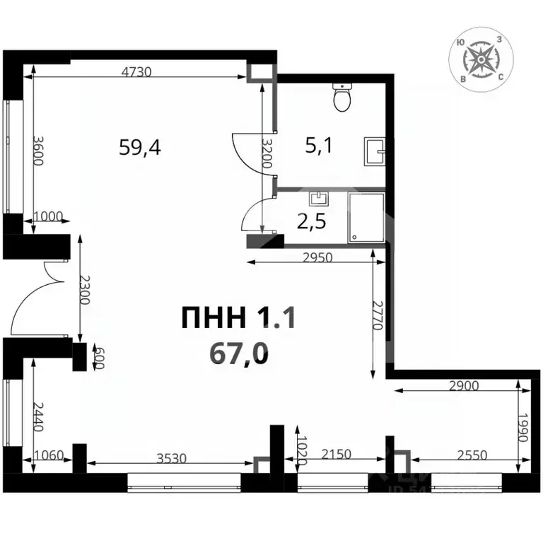 Торговая площадь в Московская область, Химки ул. 1-я Сестрорецкая, 1 ... - Фото 2