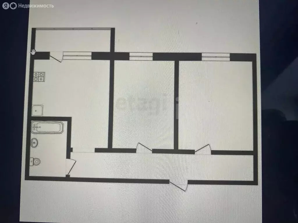 2-комнатная квартира: Абакан, Серебристая улица, 38/1 (48 м) - Фото 1