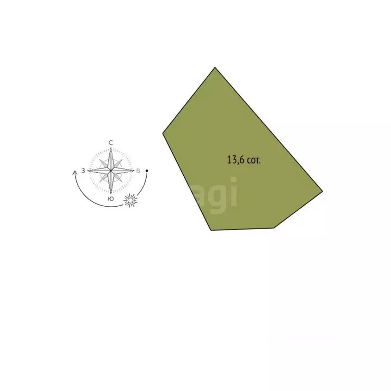 Участок в Белгородская область, Белгород Дальняя Садовая ул. (13.6 ... - Фото 2