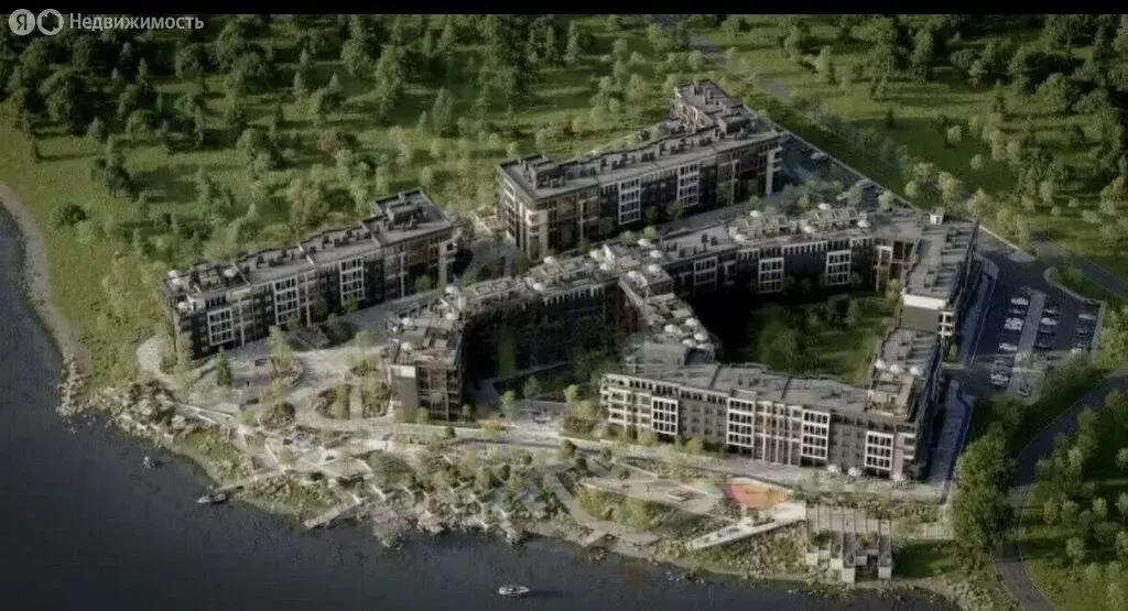 1-комнатная квартира: Заозерье, Центральная улица, 3 (40.7 м) - Фото 1