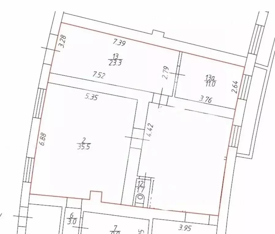 Помещение свободного назначения в Москва ул. Довженко, 6 (101 м) - Фото 2