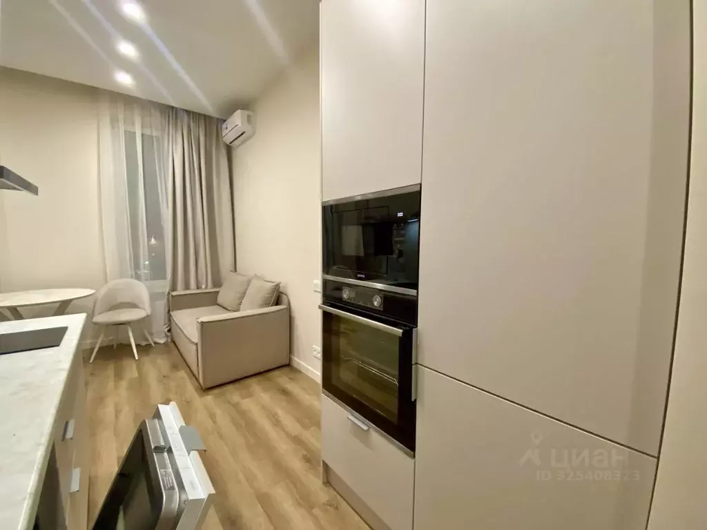 Студия Москва Шелепихинская наб., 34к5 (30.0 м) - Фото 1